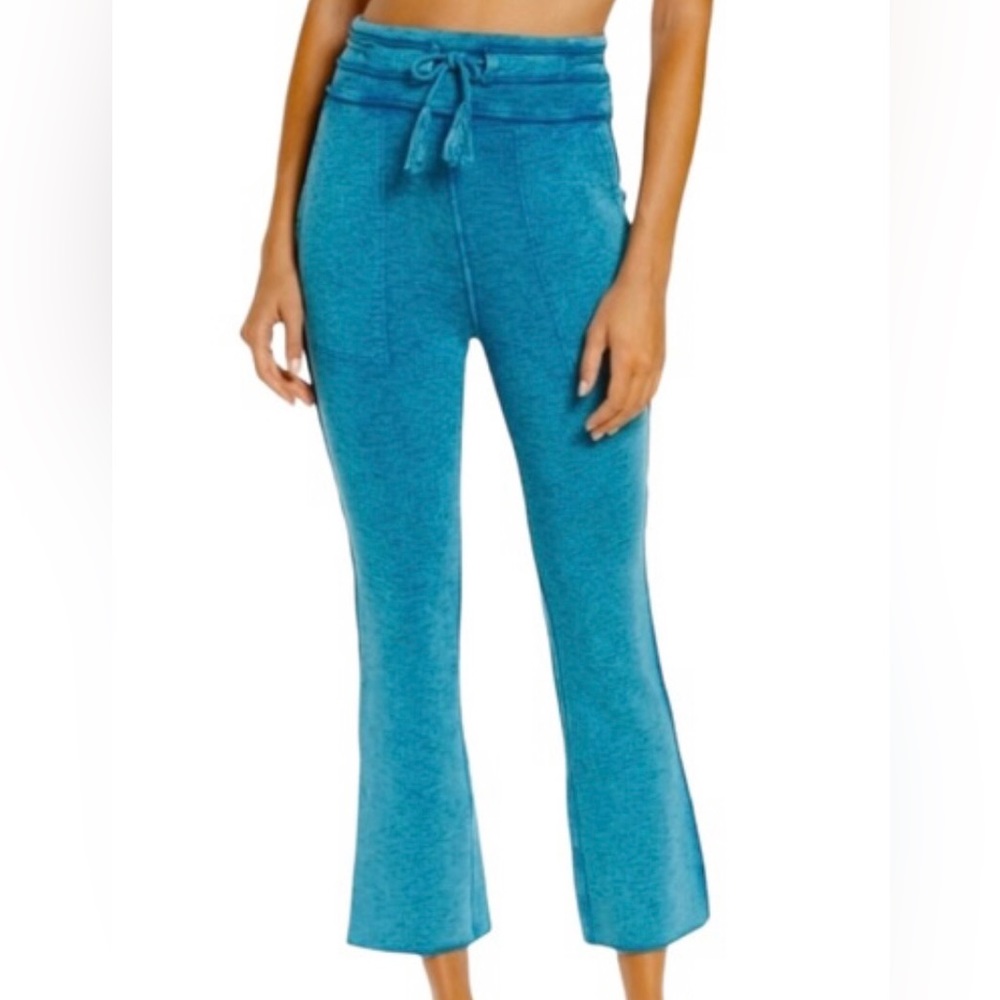 NWT Free People Solid Wild Side Flare Sweatpants